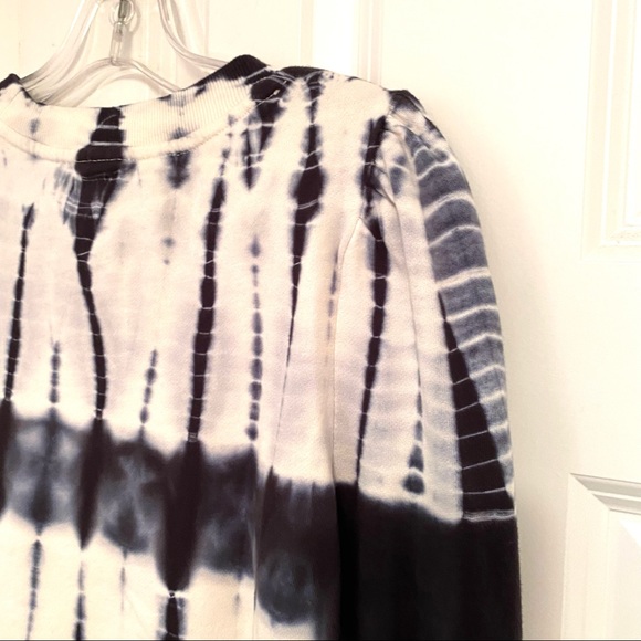 Who What Wear Puff Crewneck Tie-Dye Sweatshirt - Picture 7 of 11